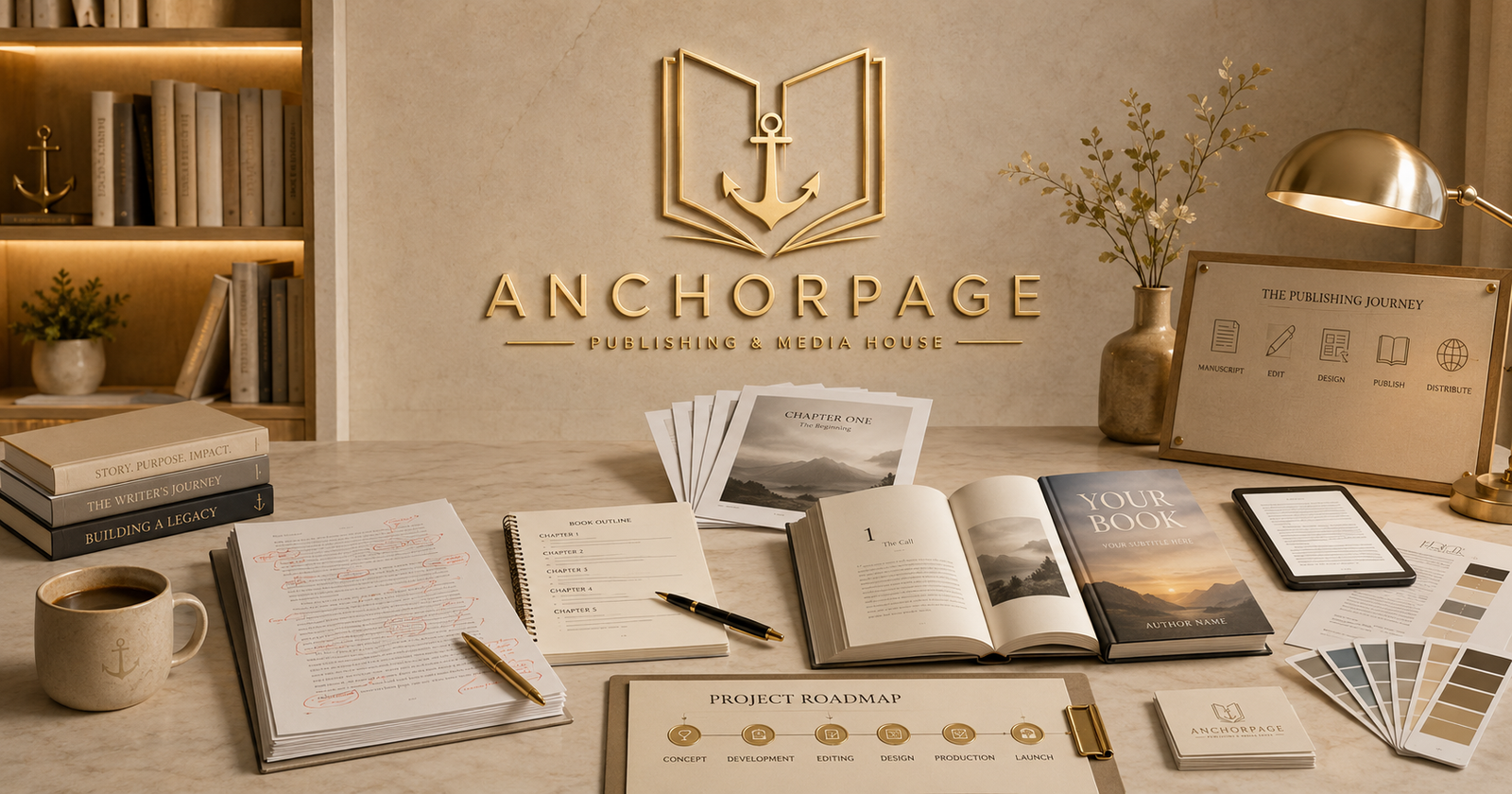 Professional publishing process by AnchorPage